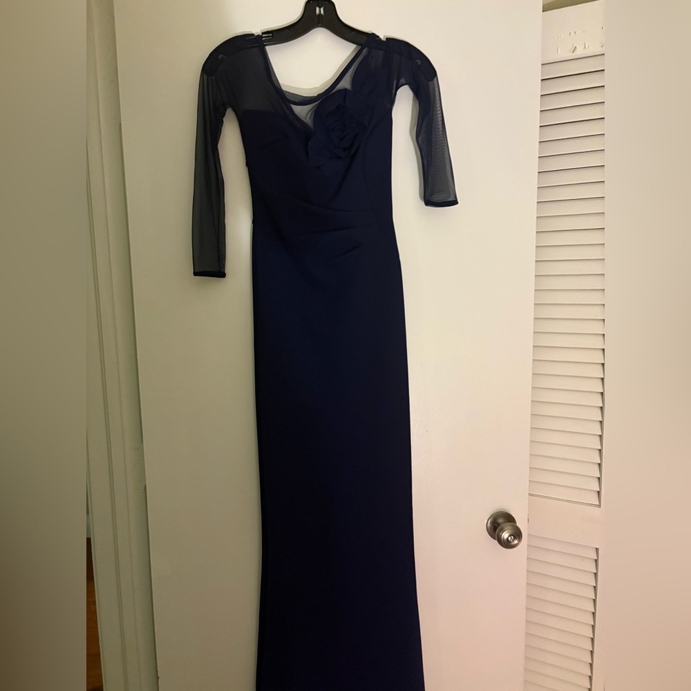 Navy blue maxi Chiara Boni La Petite dress